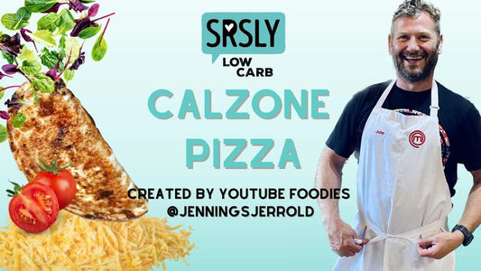 Low Carb Calzone pizza recipe - SRSLY Health