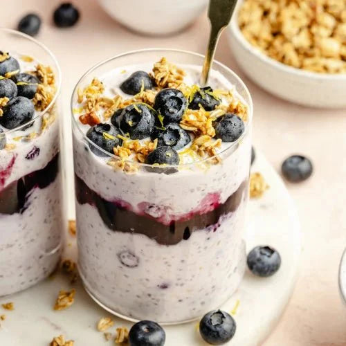 Overnight Oats Blueberry & Lemon - SRSLY Health