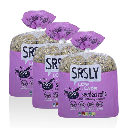 Seeded Artisan Bread Rolls x 4