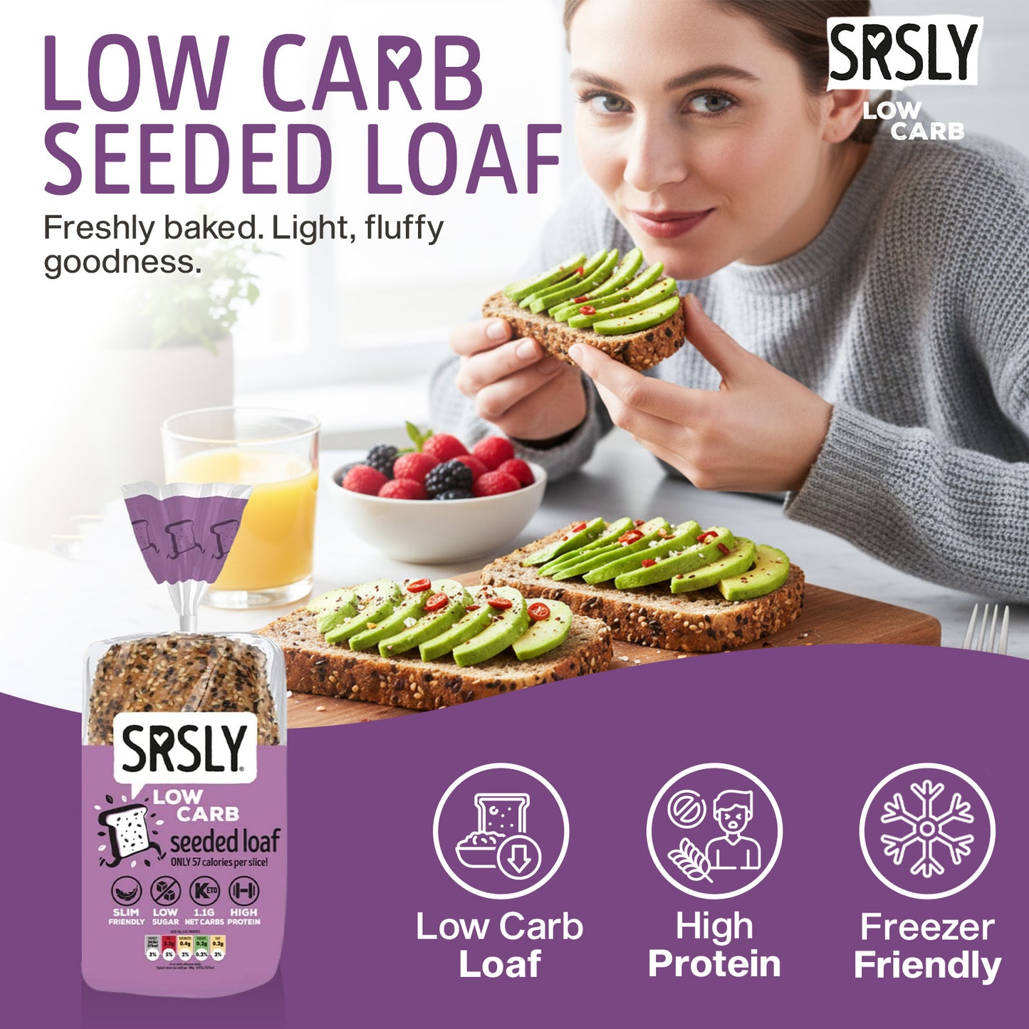 Seeded Artisan Sliced Bread