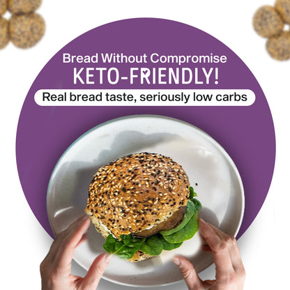 Seeded Artisan Bread Rolls x 4