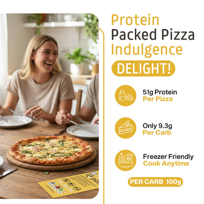 Three Cheese & Pesto Pizza