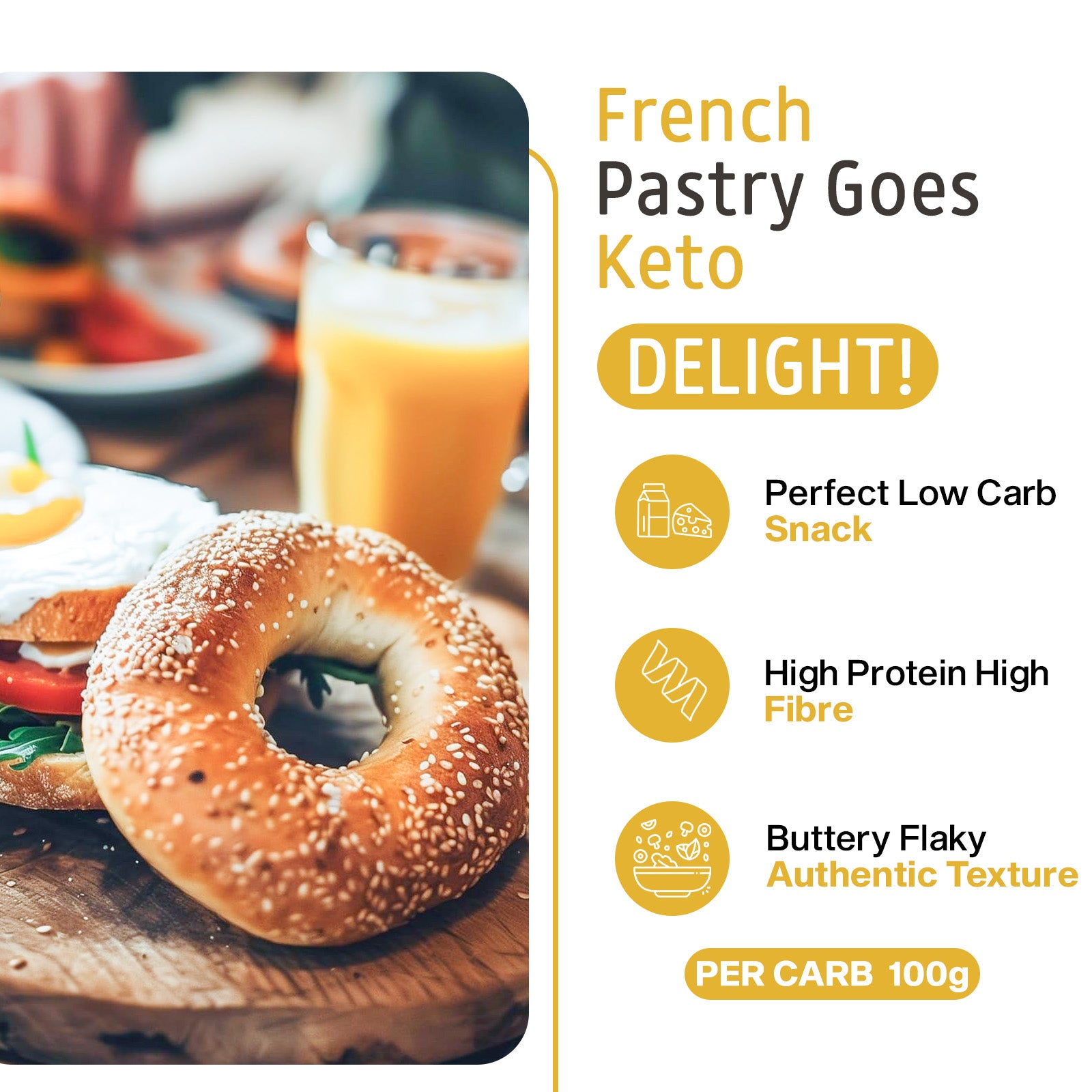 Sesame Bagels Sliced x 2