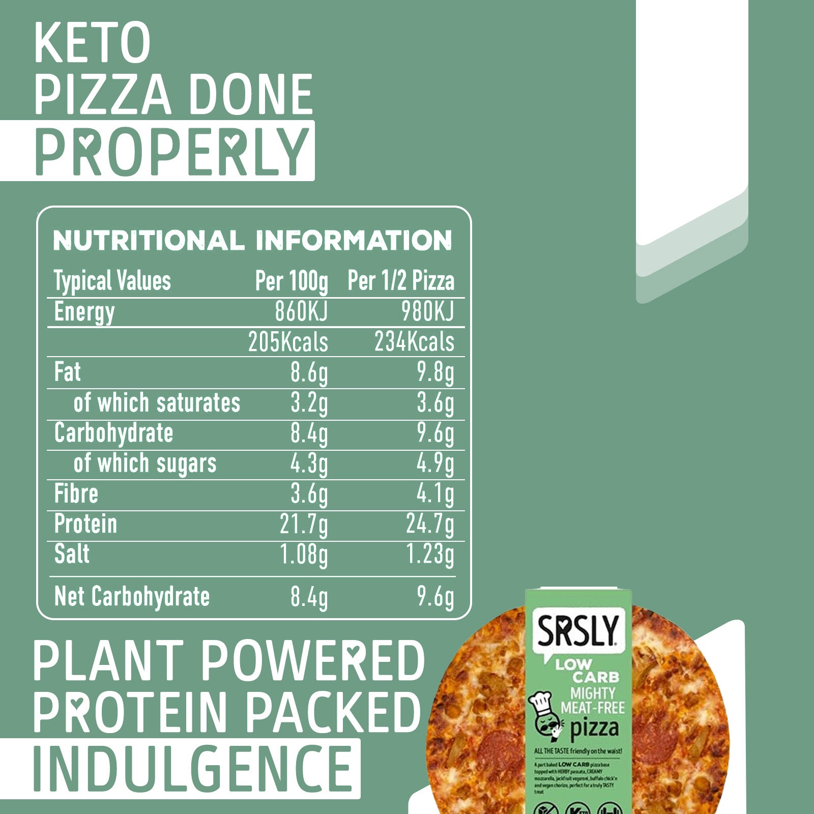 Vegetarian Meat Feast Pizza