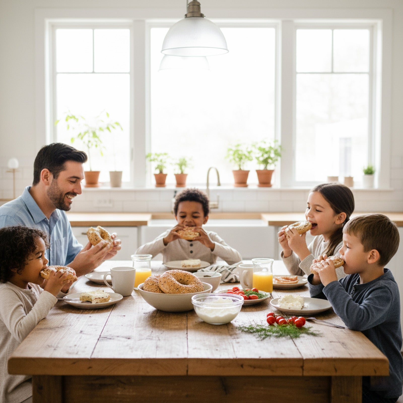 Sesame Bagels Sliced x 2