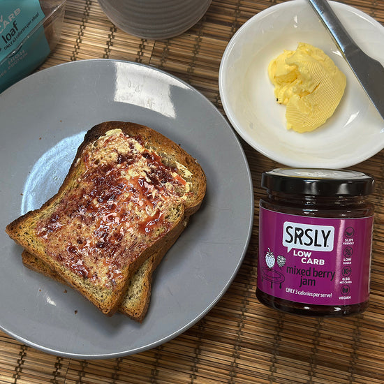 Slate Gray SRSLY Low Carb Mixed Berry Jam (190g)