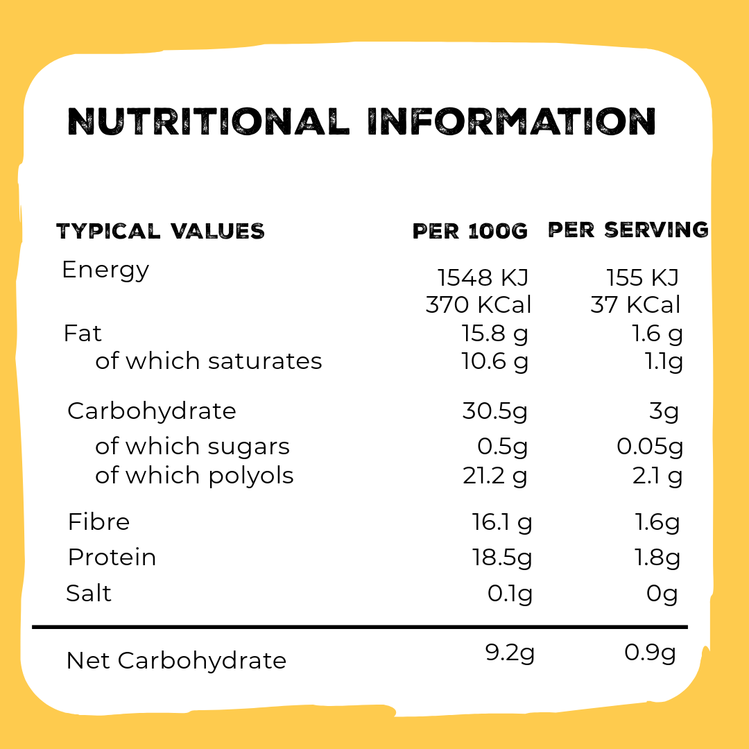 SRSLY Low Carb Sugar Free Double Chocolate Biscuits (122g)