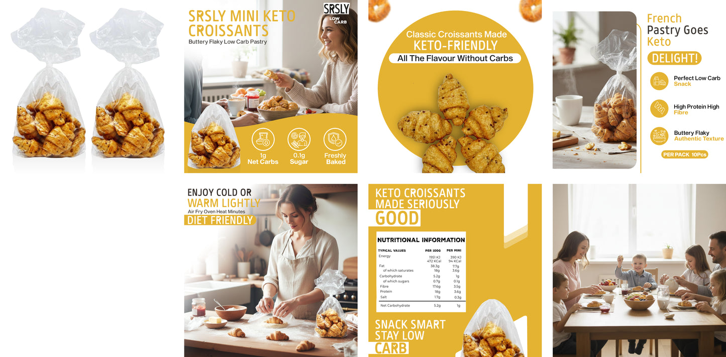 Mini Croissants x 10