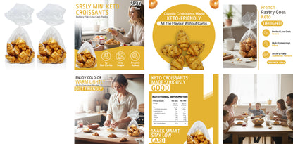 Mini Croissants x 10