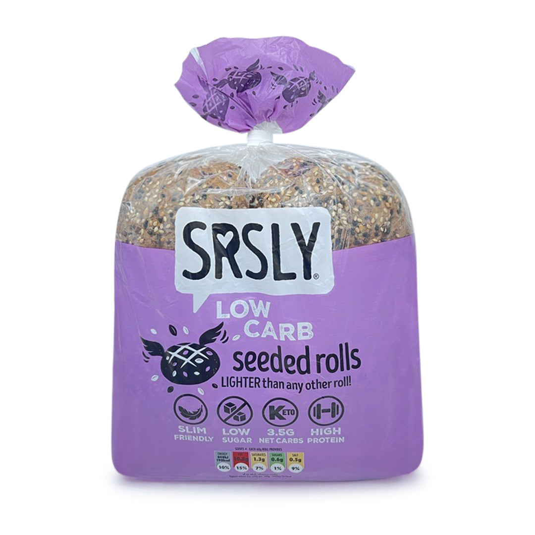 Seeded Artisan Bread Rolls x 4