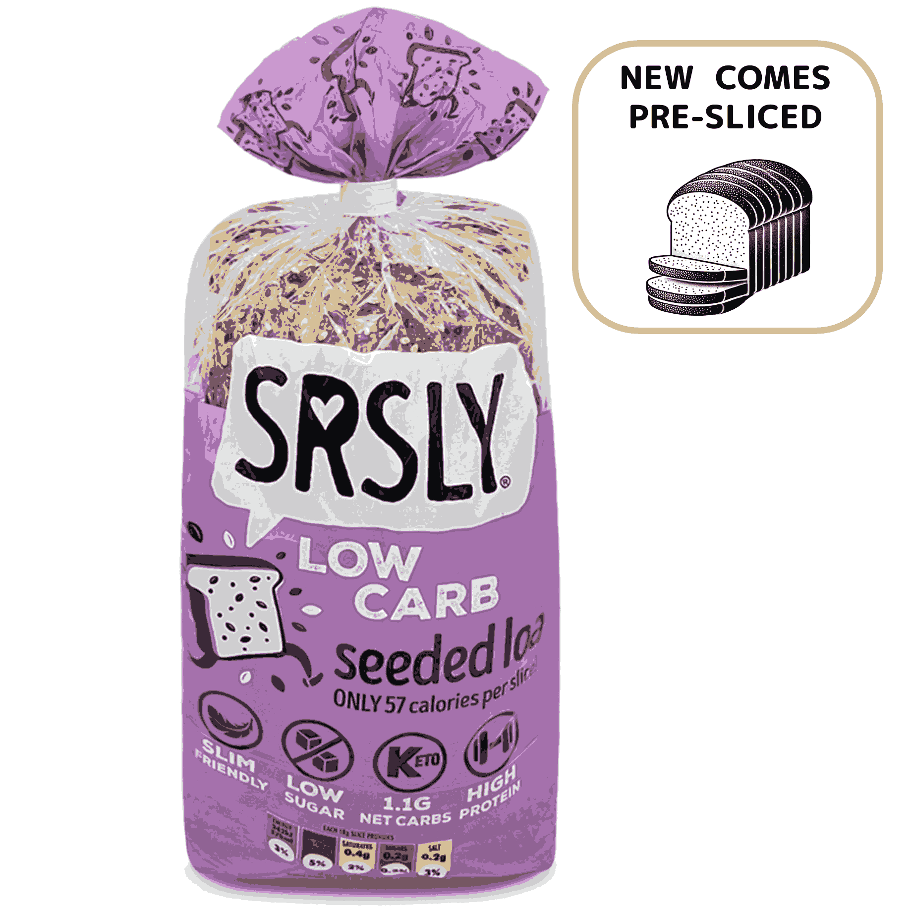 Seeded Artisan Sliced Bread