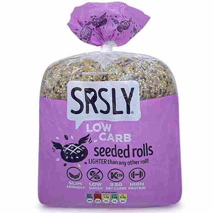 Seeded Artisan Bread Rolls x 4
