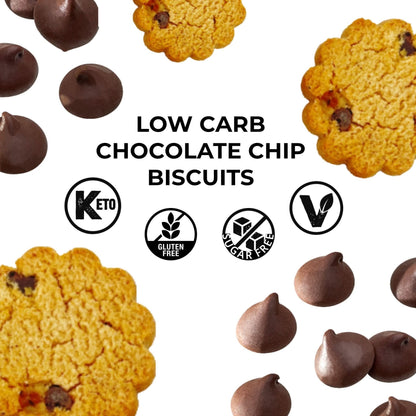 Chocolate Chip Biscuits (122g) - SRSLY Health