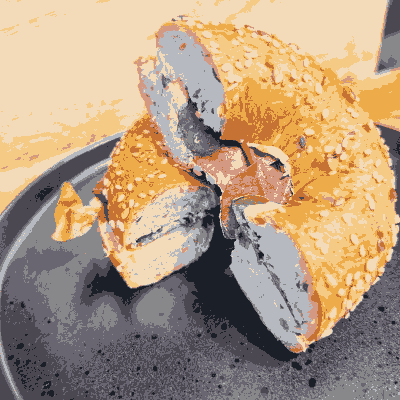 Sesame Bagels Sliced x 2