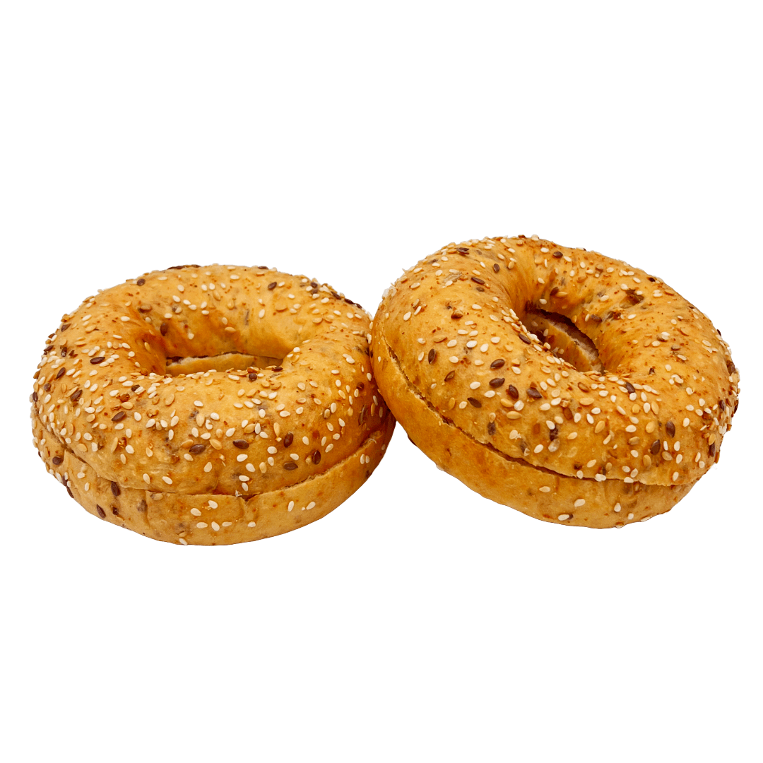 Sesame Bagels Sliced 2 Pack - SRSLY Health