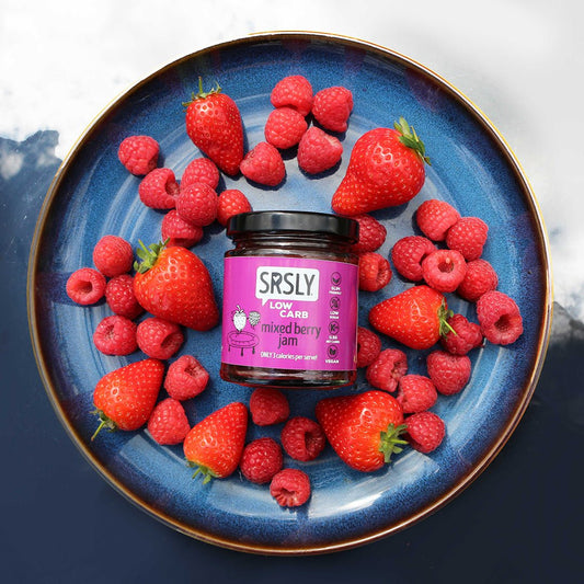 SRSLY Low Carb Mixed Berry Jam (190g) - SRSLYLowCarb test