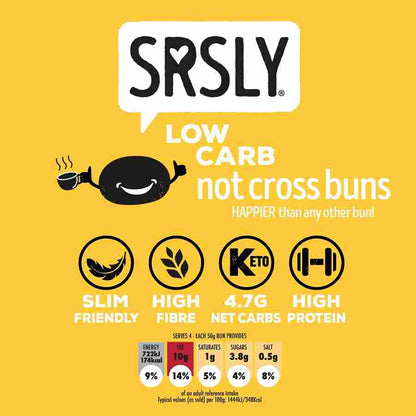 Not Cross Buns x 4