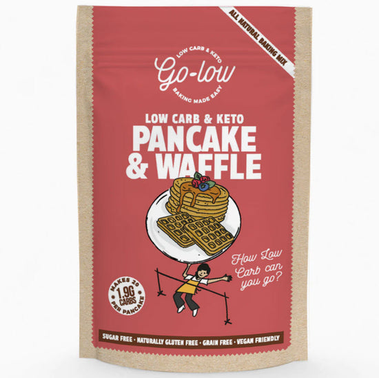 Maroon Go-Low - Pancake & Waffle Mix