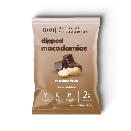Chocolate Dipped Macadamias